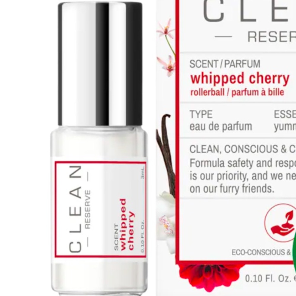 New! Clean reserve whipped cherry sample